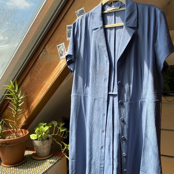 Everlane Japanese GoWeave Shirtdress - Picture 2 of 4